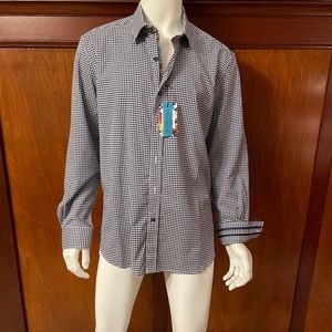 NWT Robert Graham Dress Shirt Size 2XL